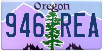 OR license plate 946REA