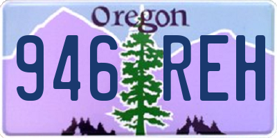 OR license plate 946REH