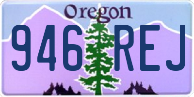 OR license plate 946REJ