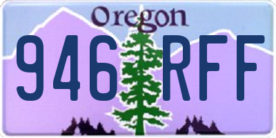 OR license plate 946RFF