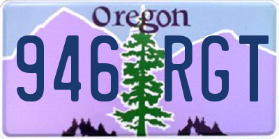 OR license plate 946RGT