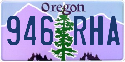 OR license plate 946RHA