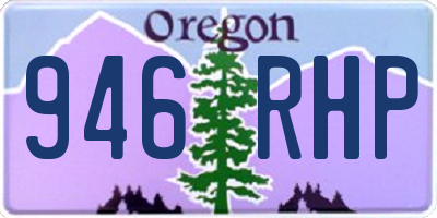OR license plate 946RHP