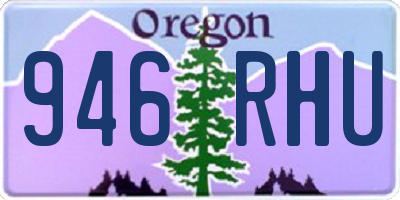 OR license plate 946RHU
