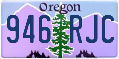 OR license plate 946RJC