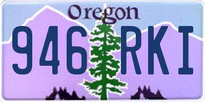 OR license plate 946RKI