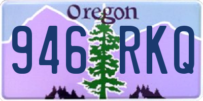 OR license plate 946RKQ
