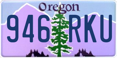 OR license plate 946RKU