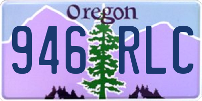 OR license plate 946RLC