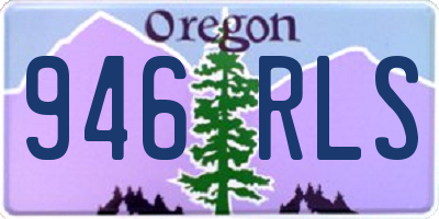OR license plate 946RLS