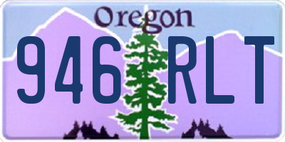 OR license plate 946RLT