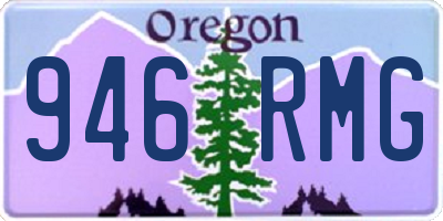 OR license plate 946RMG