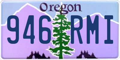 OR license plate 946RMI