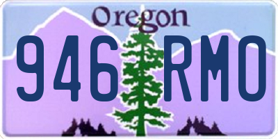 OR license plate 946RMO