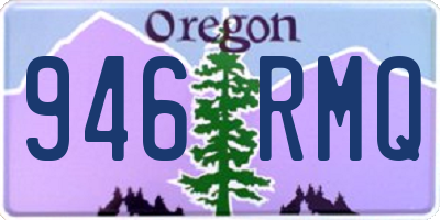 OR license plate 946RMQ