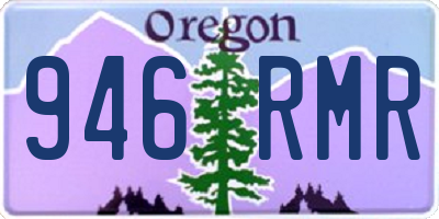 OR license plate 946RMR