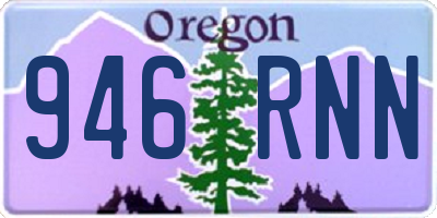 OR license plate 946RNN