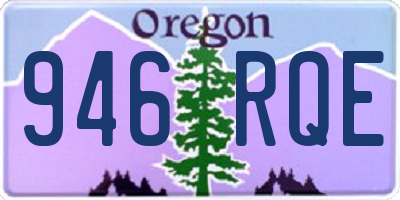 OR license plate 946RQE