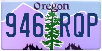 OR license plate 946RQP