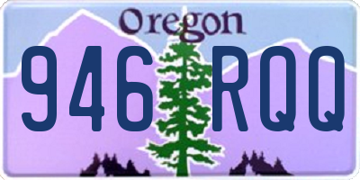 OR license plate 946RQQ