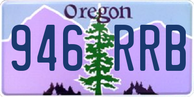 OR license plate 946RRB