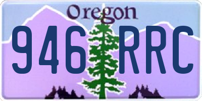 OR license plate 946RRC