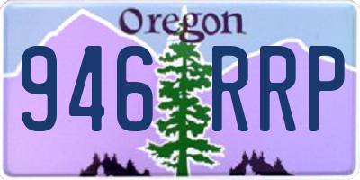 OR license plate 946RRP