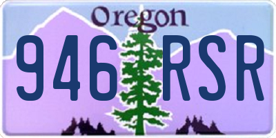 OR license plate 946RSR