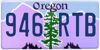 OR license plate 946RTB