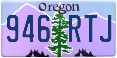OR license plate 946RTJ