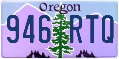 OR license plate 946RTQ