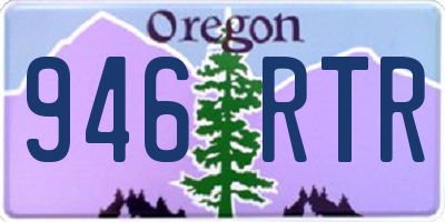 OR license plate 946RTR