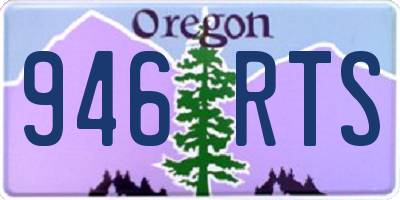 OR license plate 946RTS