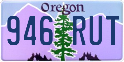 OR license plate 946RUT