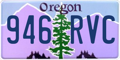 OR license plate 946RVC