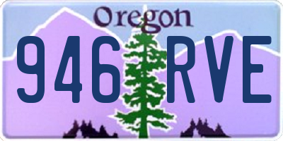 OR license plate 946RVE