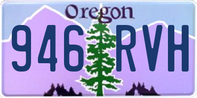 OR license plate 946RVH