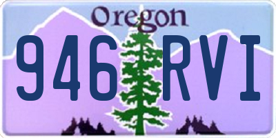 OR license plate 946RVI