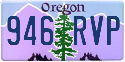 OR license plate 946RVP