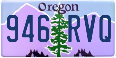 OR license plate 946RVQ