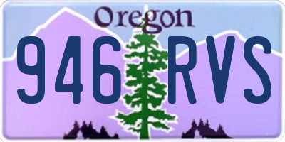 OR license plate 946RVS