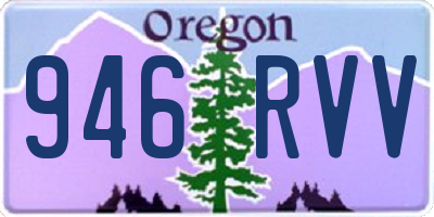 OR license plate 946RVV