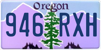 OR license plate 946RXH