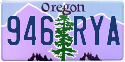 OR license plate 946RYA