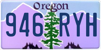OR license plate 946RYH
