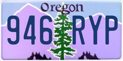 OR license plate 946RYP