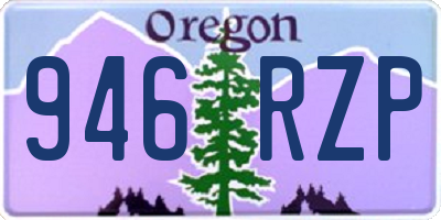 OR license plate 946RZP