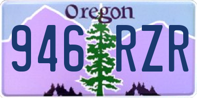 OR license plate 946RZR