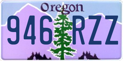 OR license plate 946RZZ
