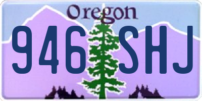 OR license plate 946SHJ